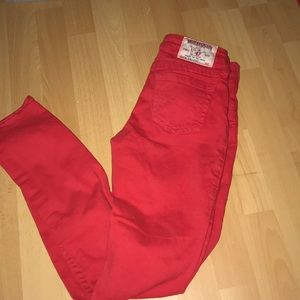 Girls Casey True Religion jeans.